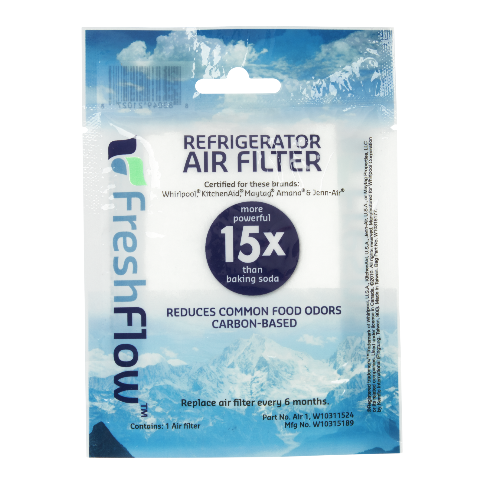 Whirlpool - FreshFlow Refrigerator Air Filter Accessory AIR1 - W10311524