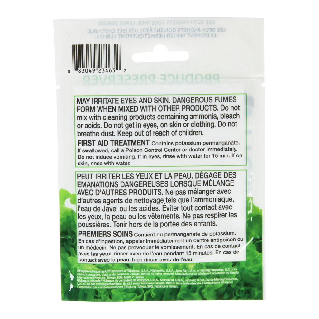 W10346771A : Whirlpool W10346771A Freshflow Produce Preserver Refill W10346771A : Whirlpool W10346771A Freshflow Produce Preserver Refill