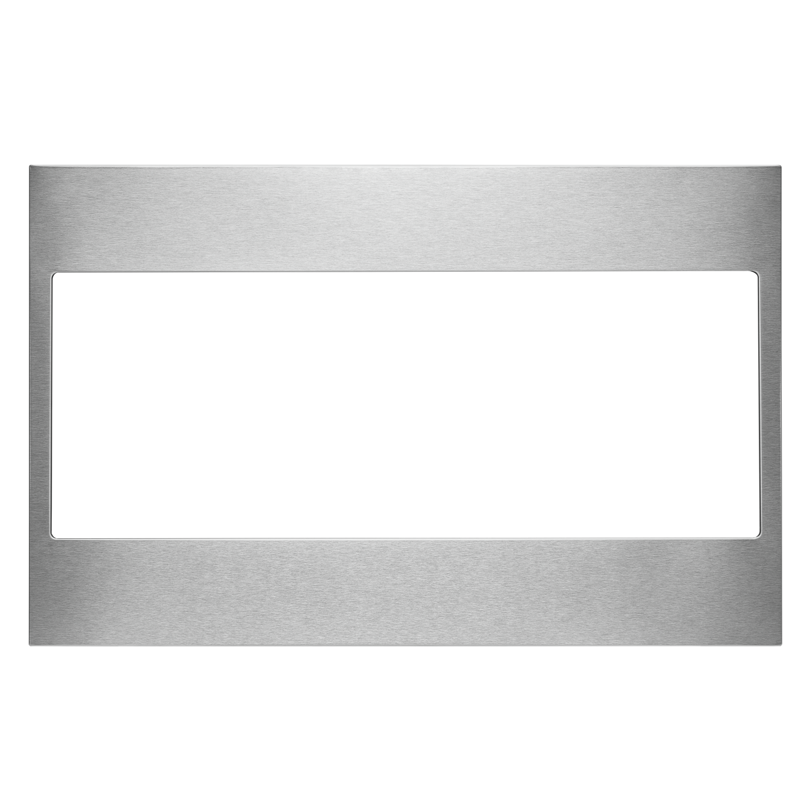 Whirlpool - Built-in Microwave Trim Kit Accessory  in Black Stainless - W11451304