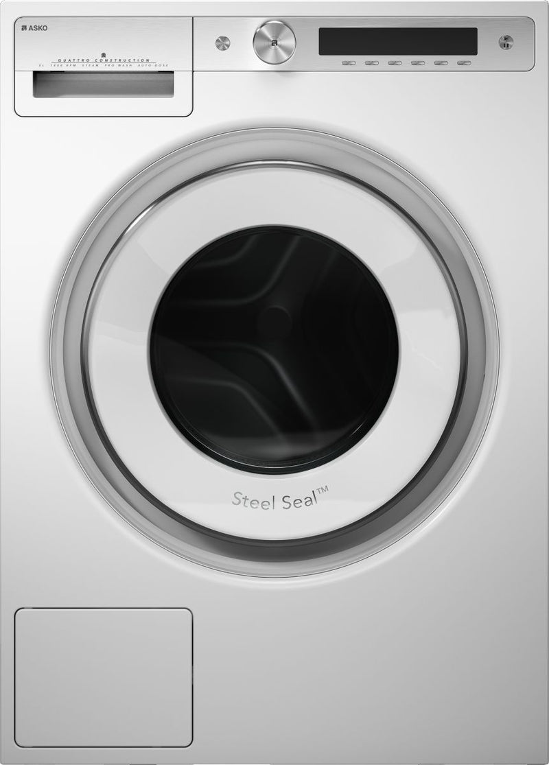 Asko - 2.8 cu. Ft  Front Load Washer in White - W6124X.W
