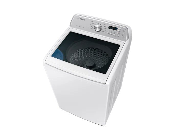 Samsung - 5.3 cu. Ft  Top Load Washer in White - WA46CG3505AWA4