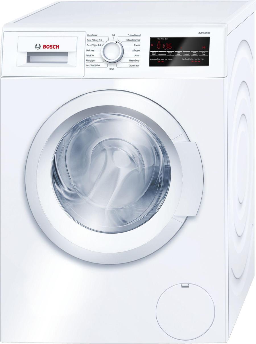 Bosch - 2.2 cu. Ft Compact Washer in White - 240V - WAT28400UC