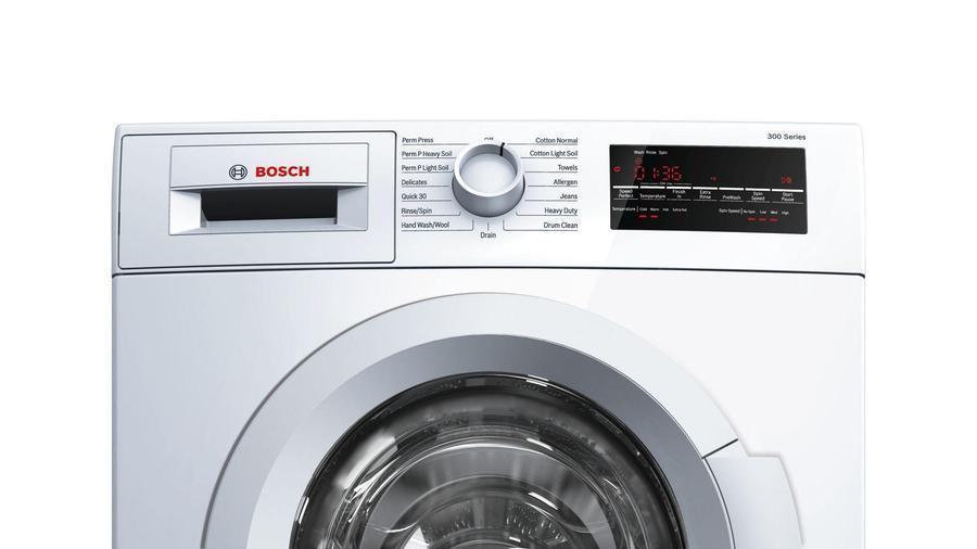 Bosch - 2.2 cu. Ft Compact Washer in White - 240V - WAT28400UC