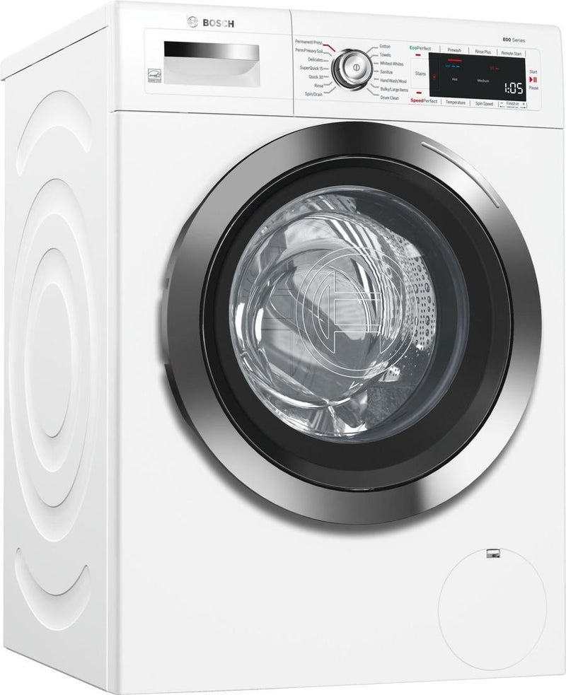 Bosch - 2.2 cu. Ft Compact Washer in White - 240V - WAW285H2UC