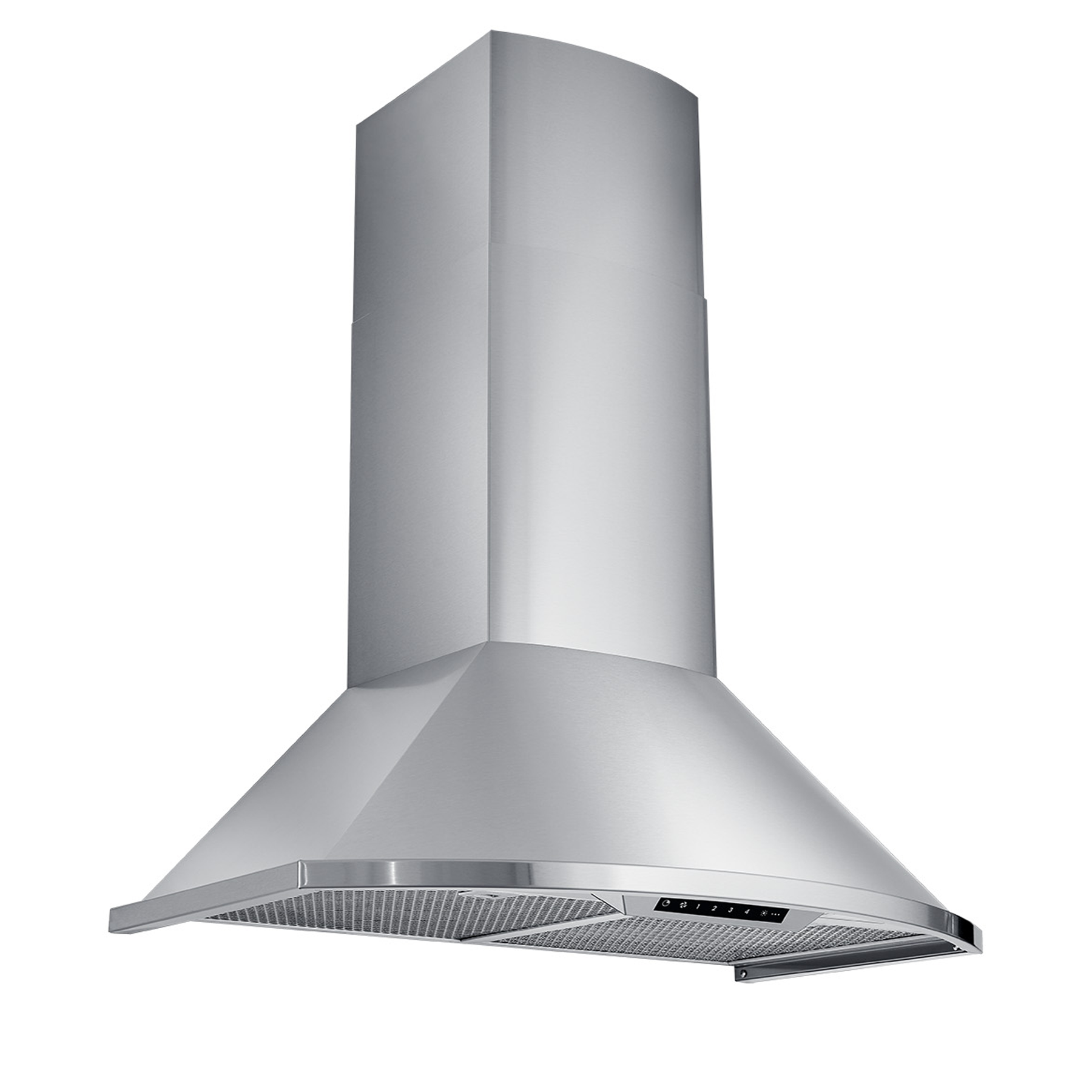 Best - 29.88 Inch 685 CFM Wall Mount and Chimney Range Vent in Stainless - WCN1306SS