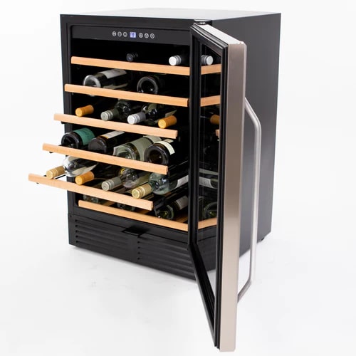 Avanti - 23.5 Inch 50 Bottle Wine Fridge Refrigerator in Stainless - WCR506SS
