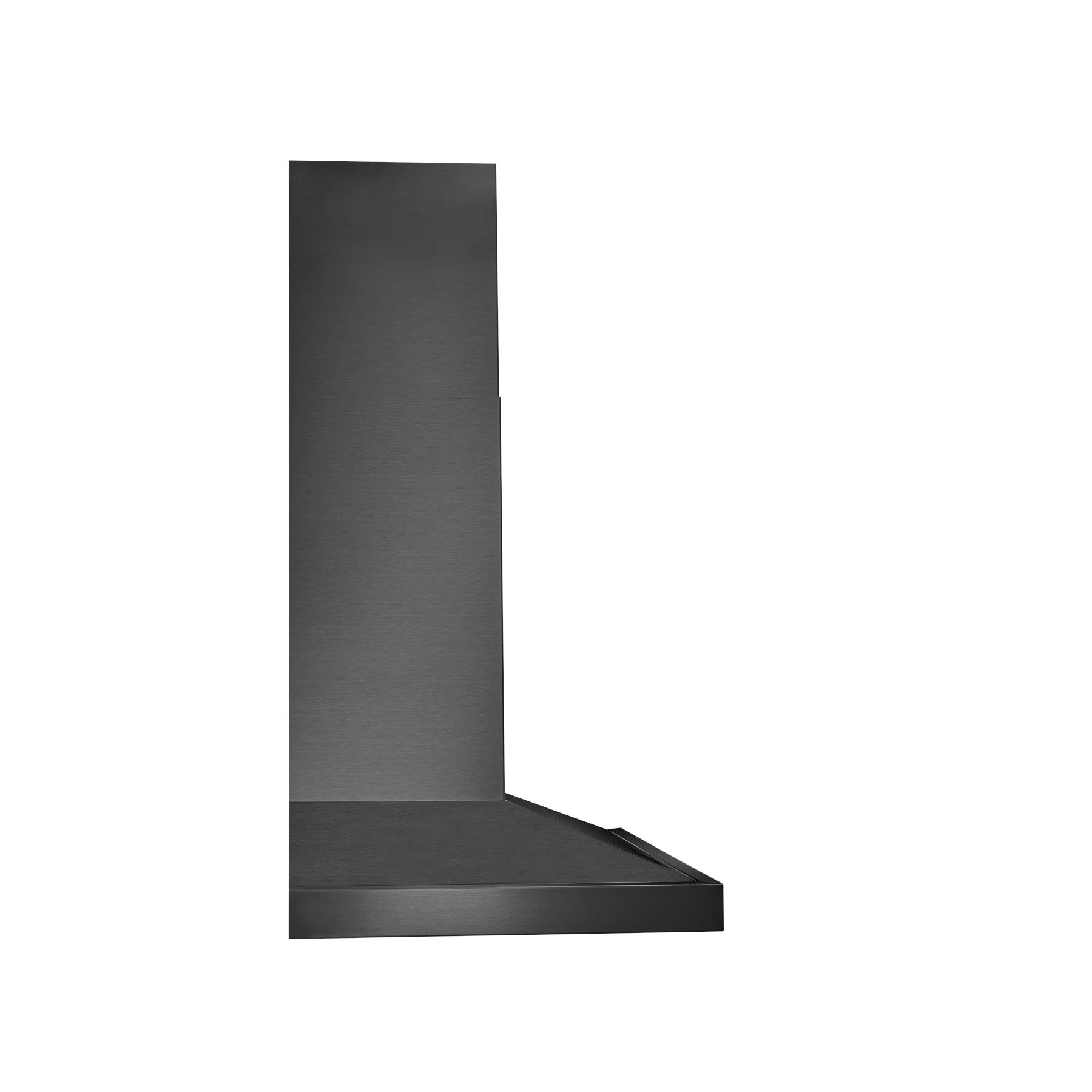 Best - 29.88 Inch 650 CFM Wall Mount and Chimney Range Vent in Black Stainless - WCS1306BLS
