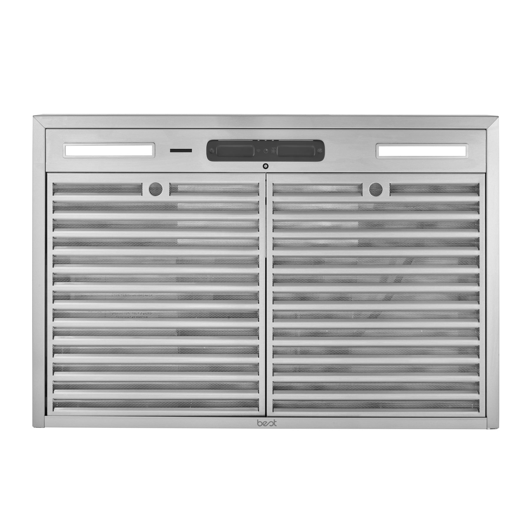 Best - 35.88 Inch 650 CFM Wall Mount and Chimney Range Vent in Stainless - WCS1366SS