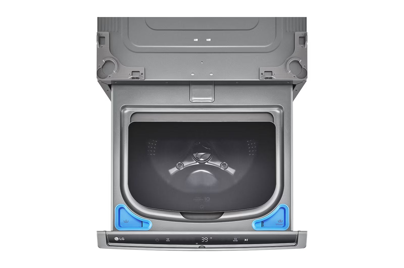 LG - 1 cu. Ft  Compact Washer in Grey - WD300CV