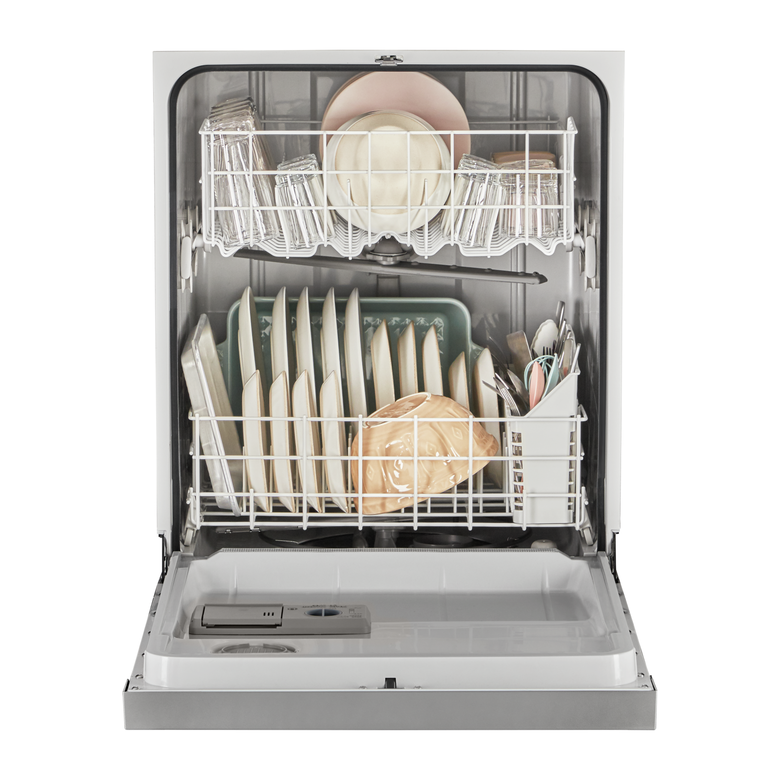 Whirlpool - 57 dBA Built In Dishwasher in Stainless - WDF340PAMM