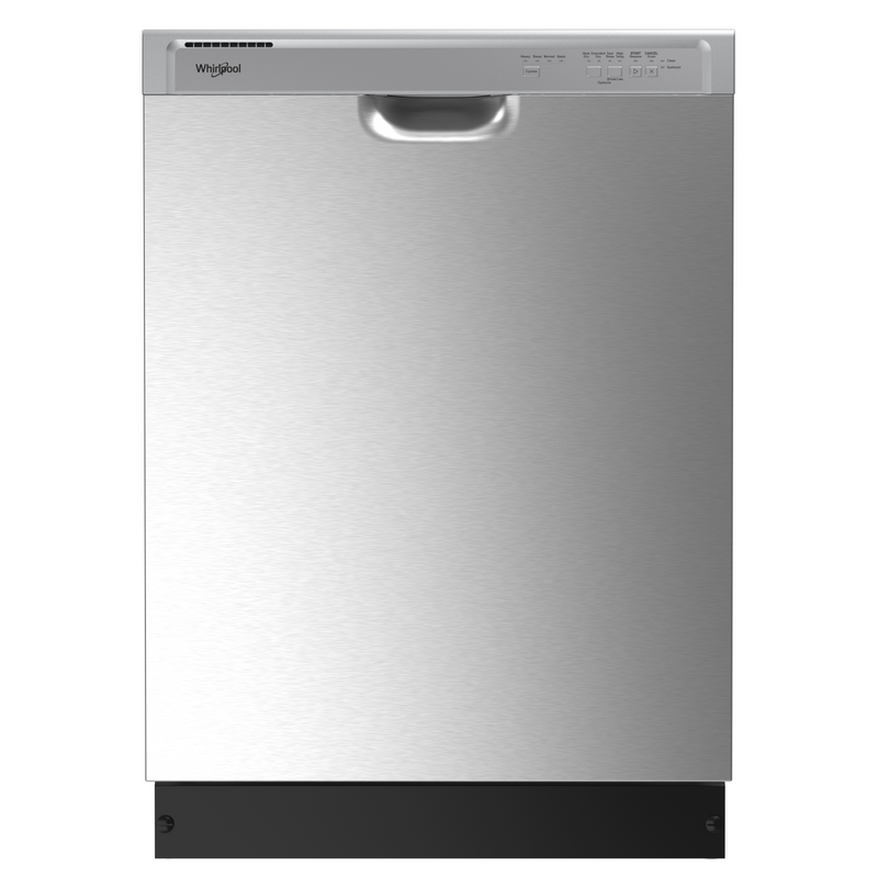 Whirlpool - 57 dBA Built In Dishwasher in Stainless - WDF341PAPM