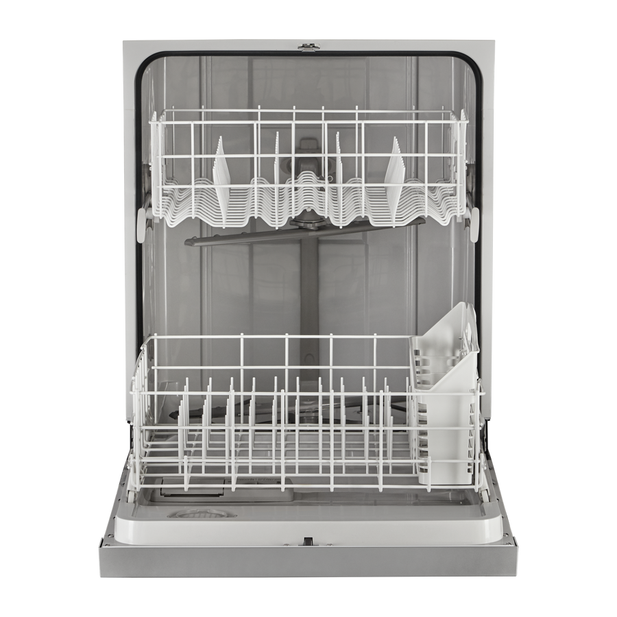 Whirlpool 57 dBA Built In Dishwasher in Stainless WDF341PAPM