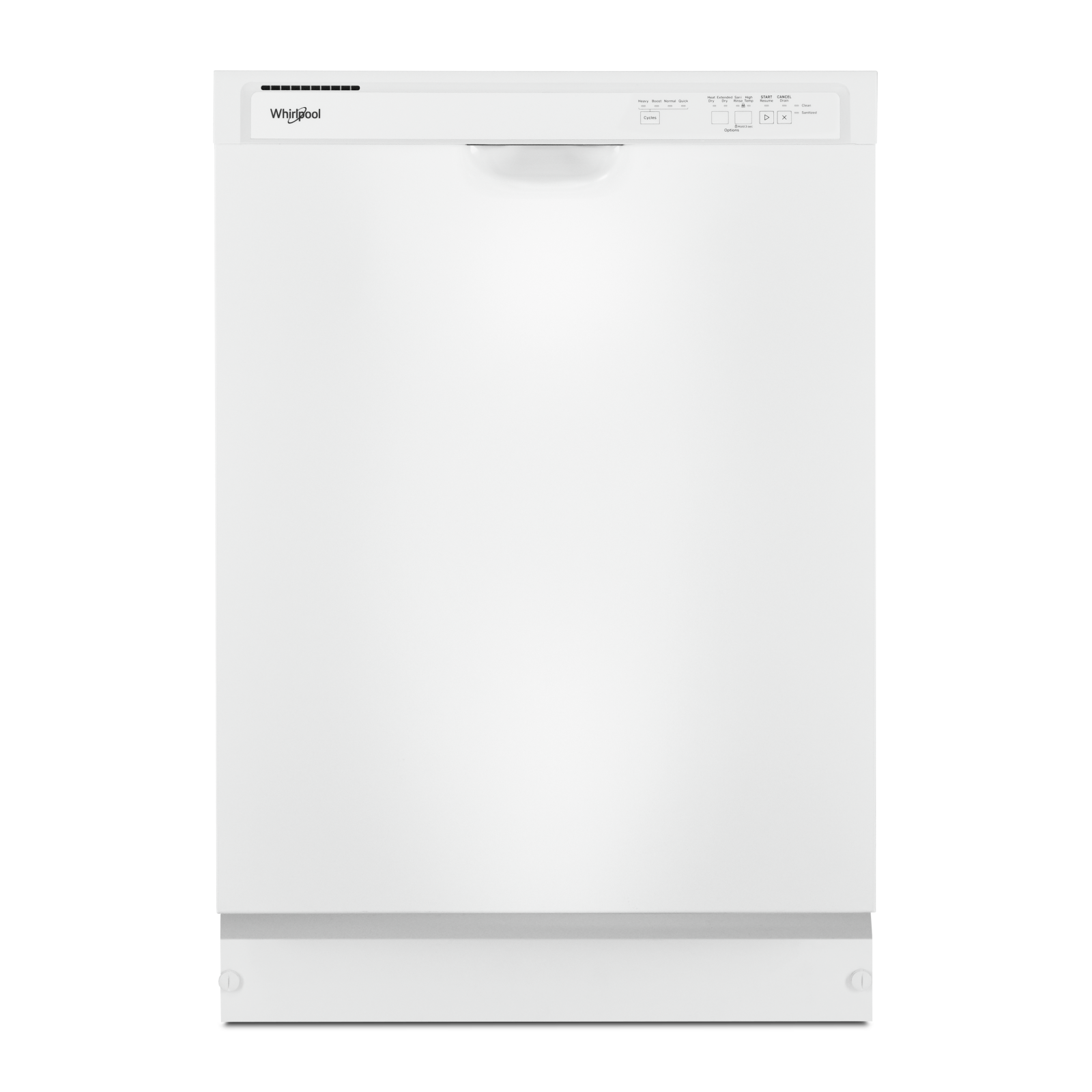 Whirlpool - 57 dBA Built In Dishwasher in White - WDF341PAPW