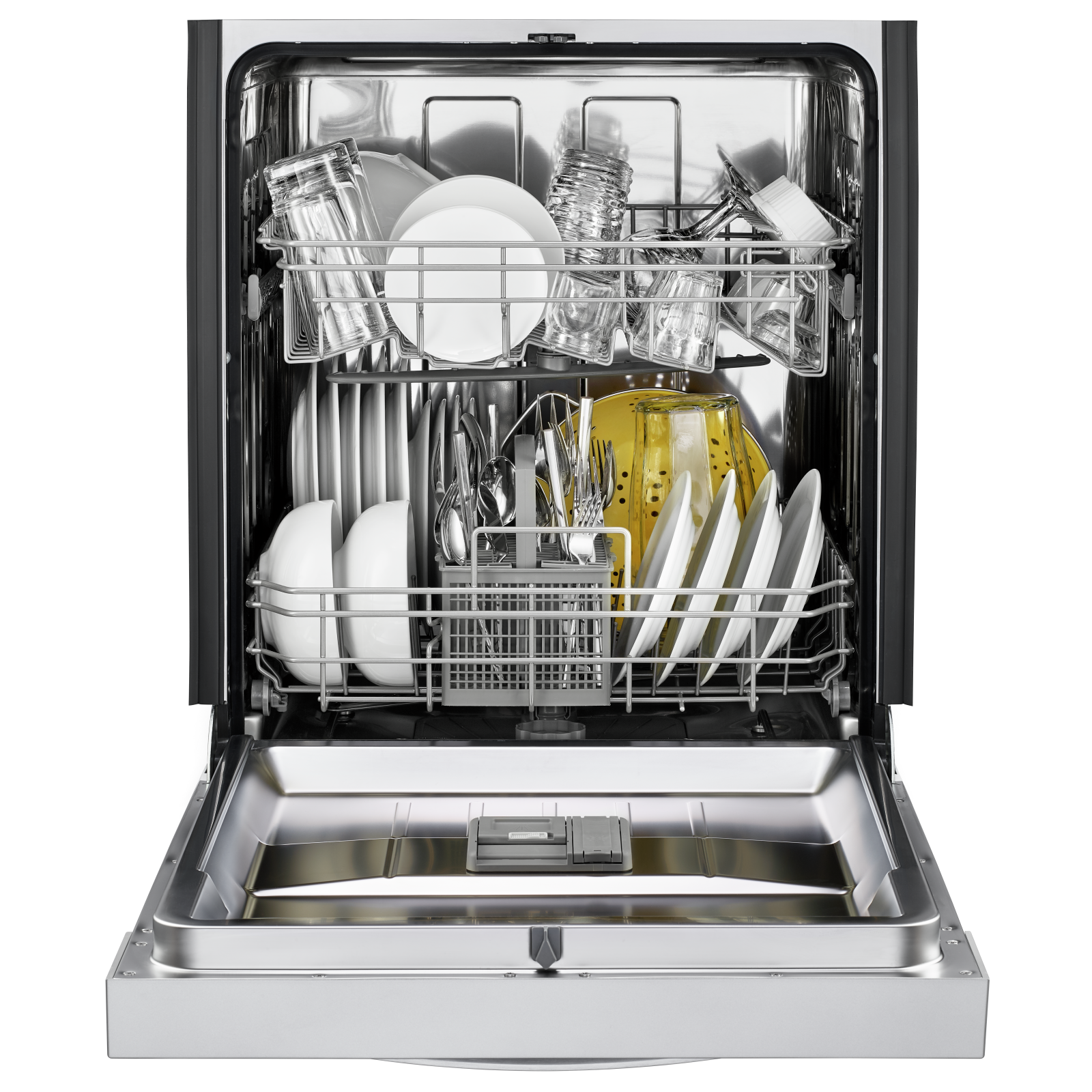 Whirlpool - 51 dBA Built In Dishwasher in Stainless - WDF550SAHS