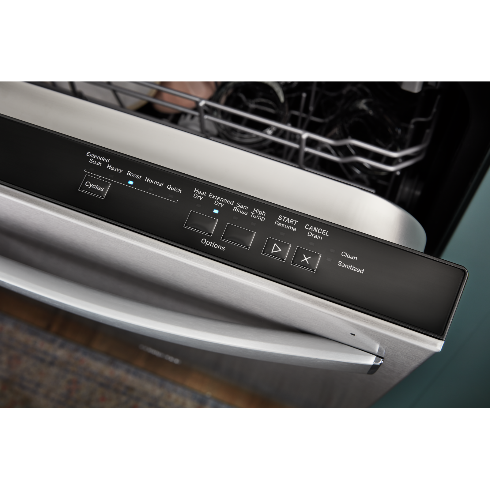 Whirlpool - 55 dBA Built In Dishwasher in Stainless - WDP540HAMZ