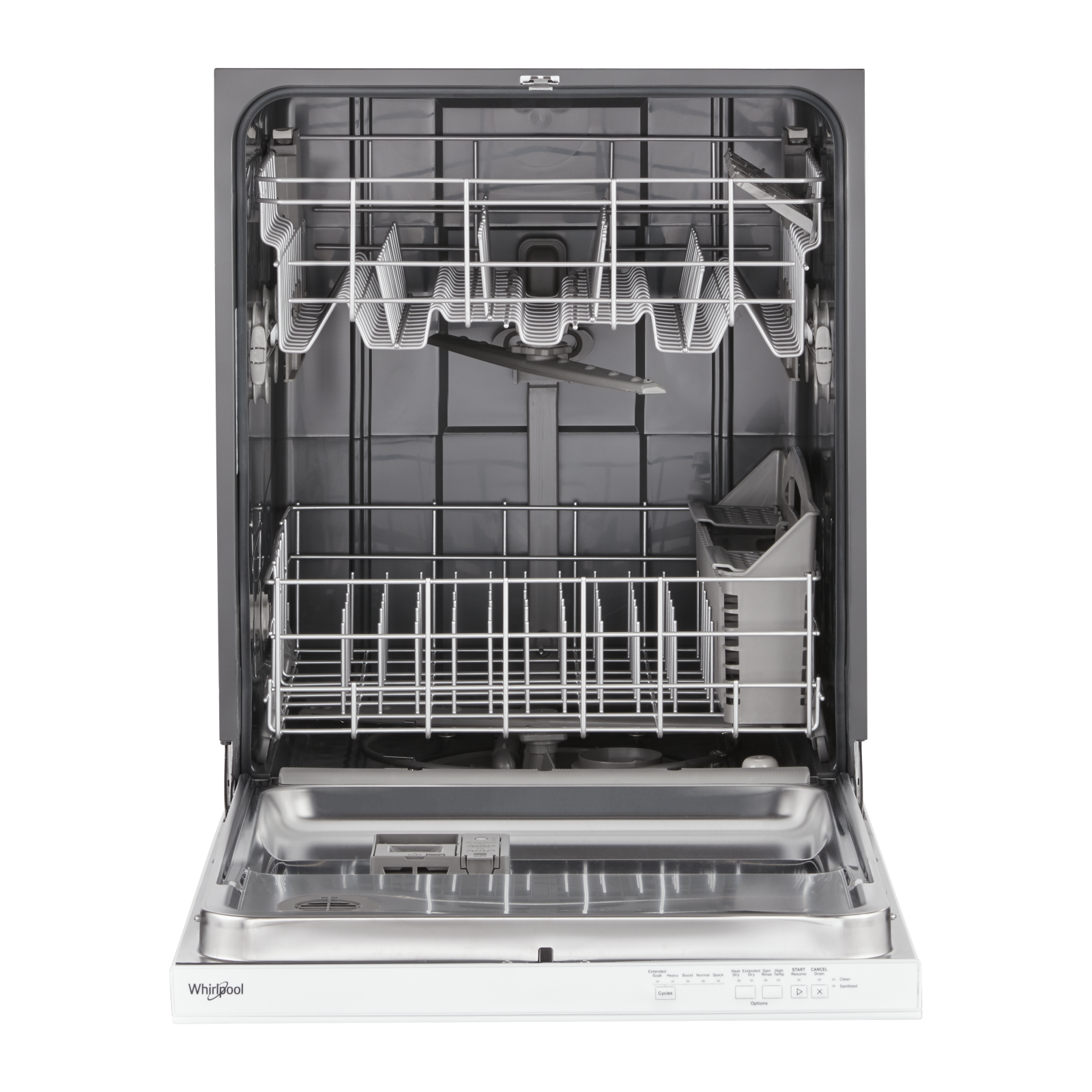 Whirlpool - 55 dBA Built In Dishwasher in White - WDP560HAMW