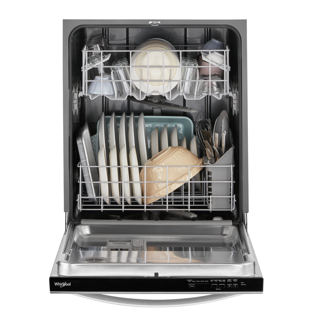 Whirlpool 55 dBA Built In Dishwasher in Stainless WDT540HAMZ