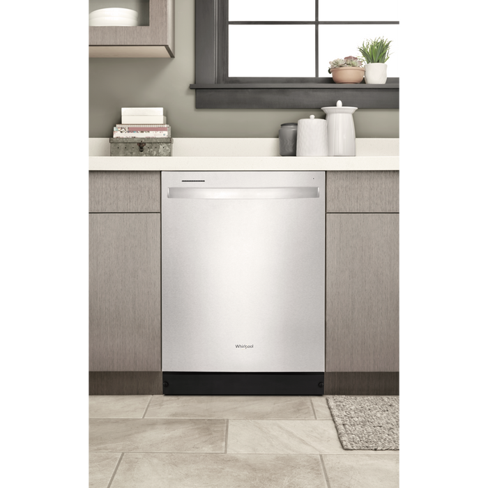 Whirlpool 55 dBA Built In Dishwasher in Stainless WDT540HAMZ