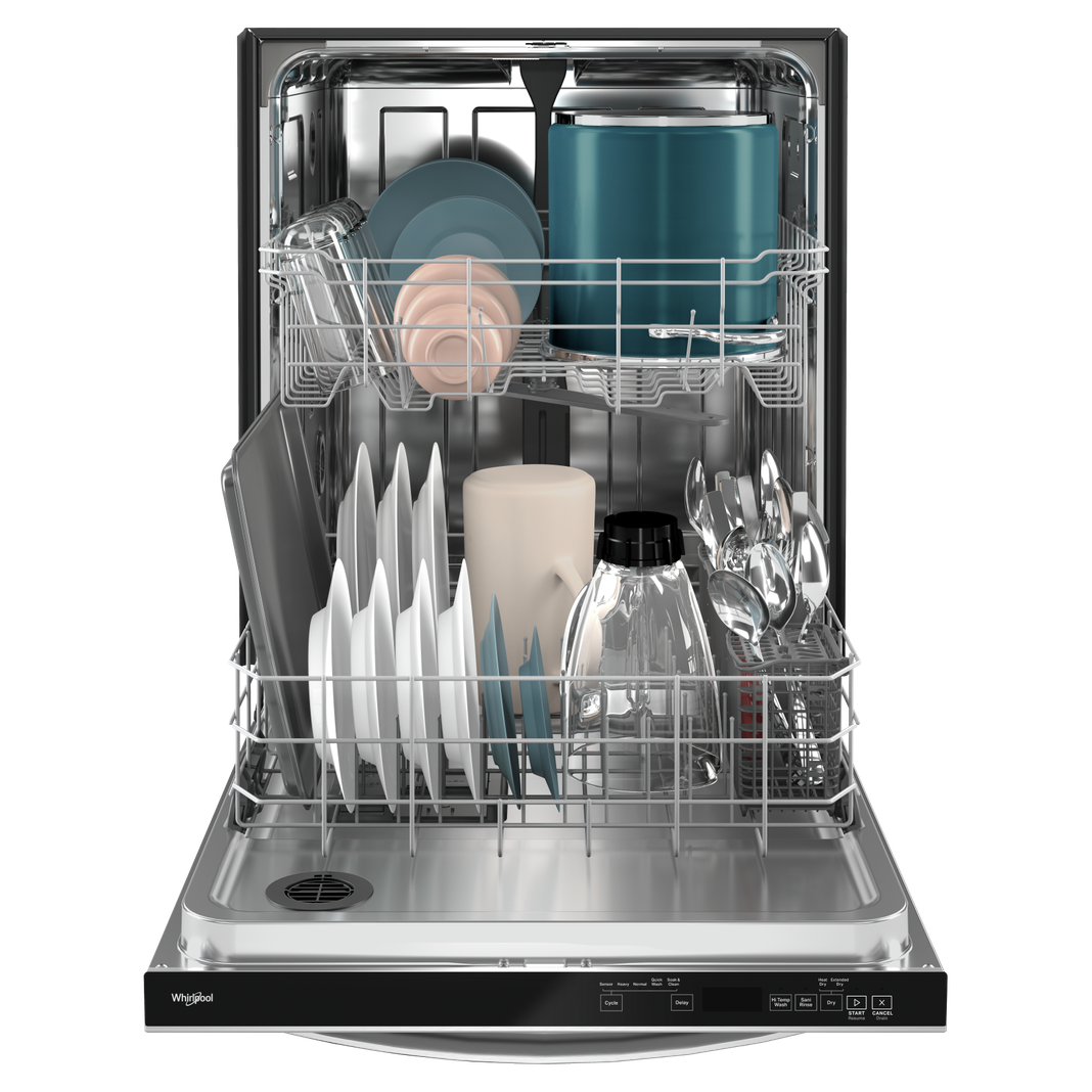 Whirlpool - 50 dBA Built In Dishwasher in Stainless - WDT740SALZ