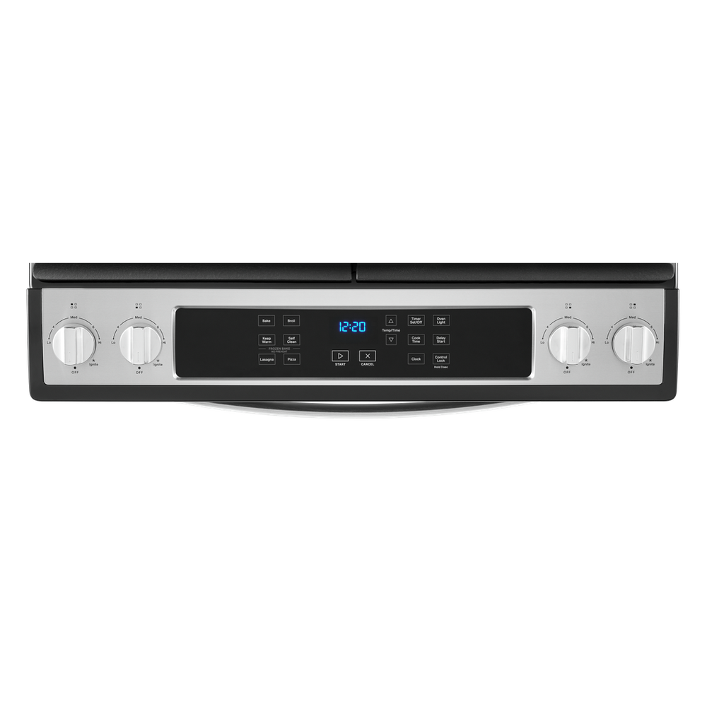 Whirlpool 5 cu. ft Gas Range in Stainless WEG515S0LS