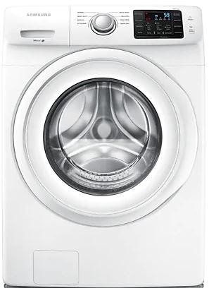 Samsung - 5.2 cu. Ft  Front Load Washer in White - WF45M5100AW
