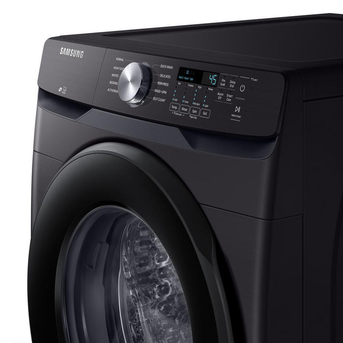 Samsung 5.2 cu. Ft Front Load Washer in Black Stainless WF45T6000A