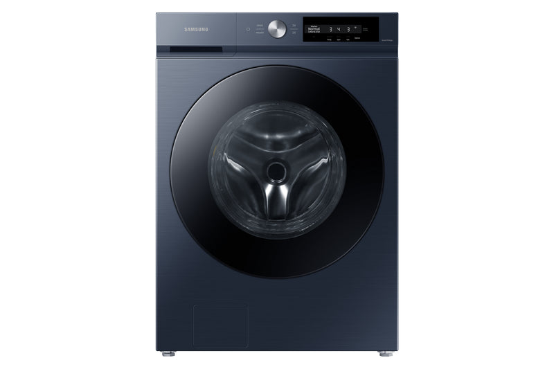 Samsung - Bespoke 5.3 cu. Ft  Front Load Washer in Blue - WF46BB6700ADUS