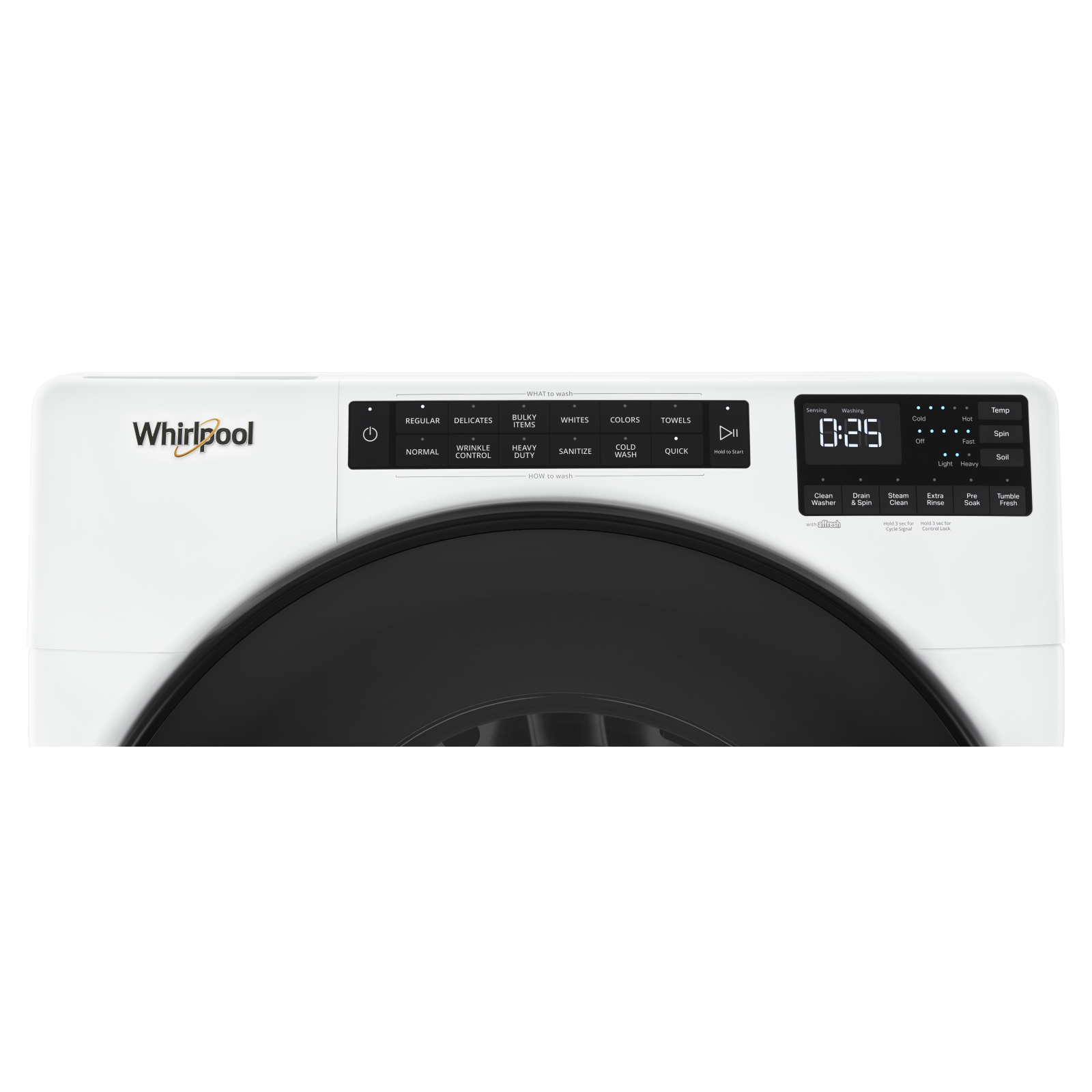 Whirlpool - 5.2 cu. Ft  Front Load Washer in White - WFW5605MW
