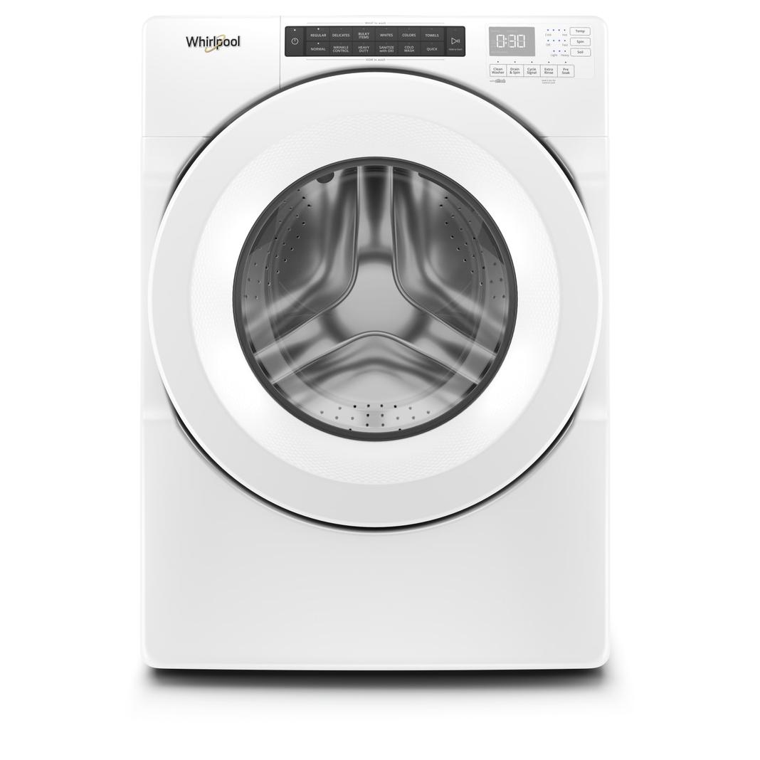 Whirlpool - 5.0 cu. Ft  Front Load Washer in White - WFW560CHW