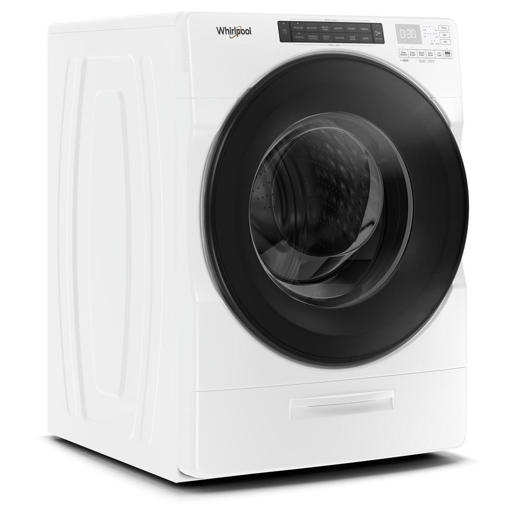 Whirlpool - 5.2 cu. Ft  Front Load Washer in White - WFW6620HW