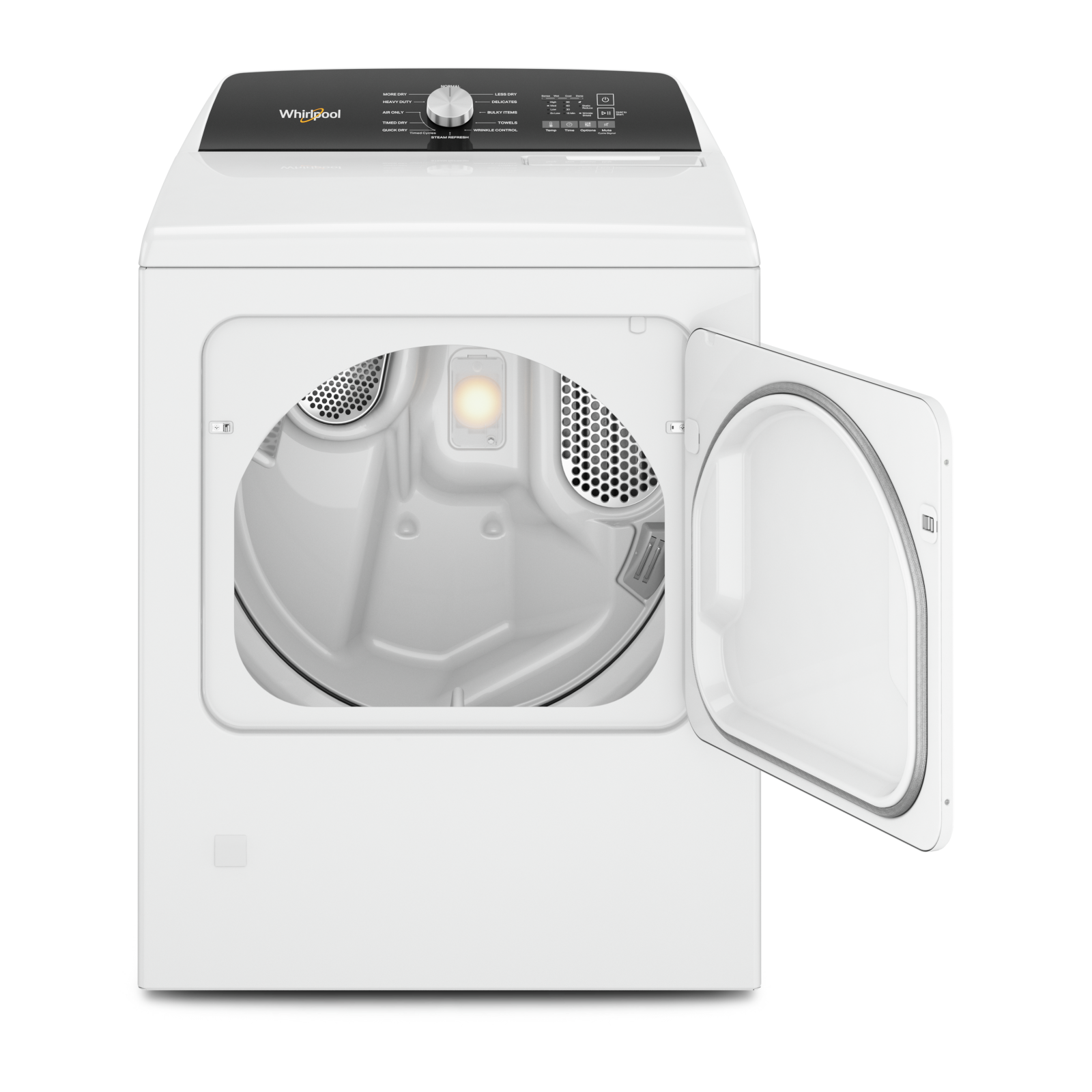 Whirlpool - 7 cu. Ft  Gas Dryer in White - WGD5050LW