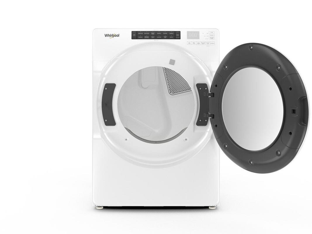 Whirlpool - 7.4 cu. Ft  Gas Dryer in White - WGD560LHW