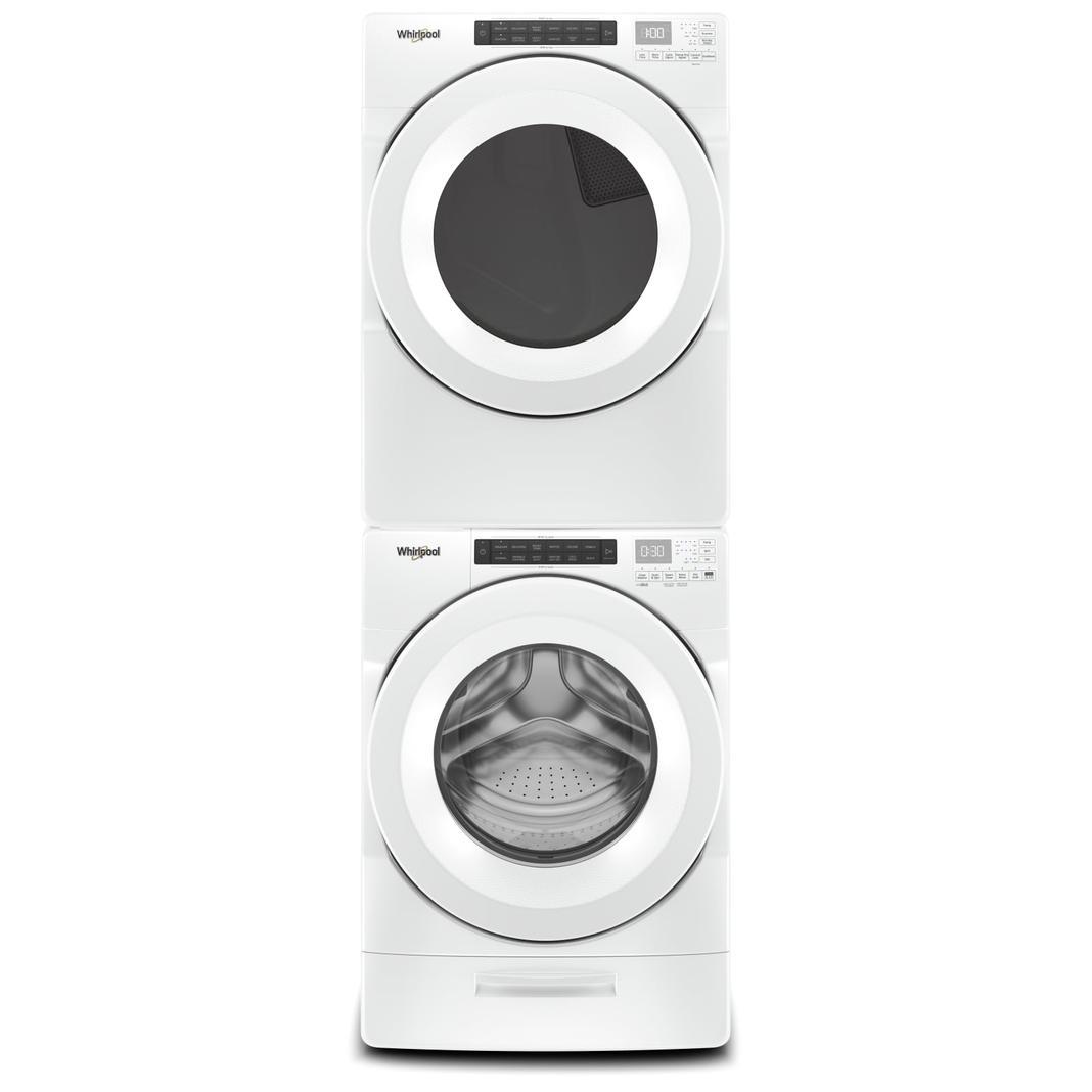 Whirlpool - 7.4 cu. Ft  Gas Dryer in White - WGD5620HW