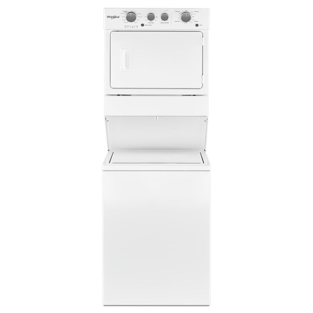 Whirlpool - 4 cu. Ft Washer/Dryer Laundry Center in White - WGT4027HW