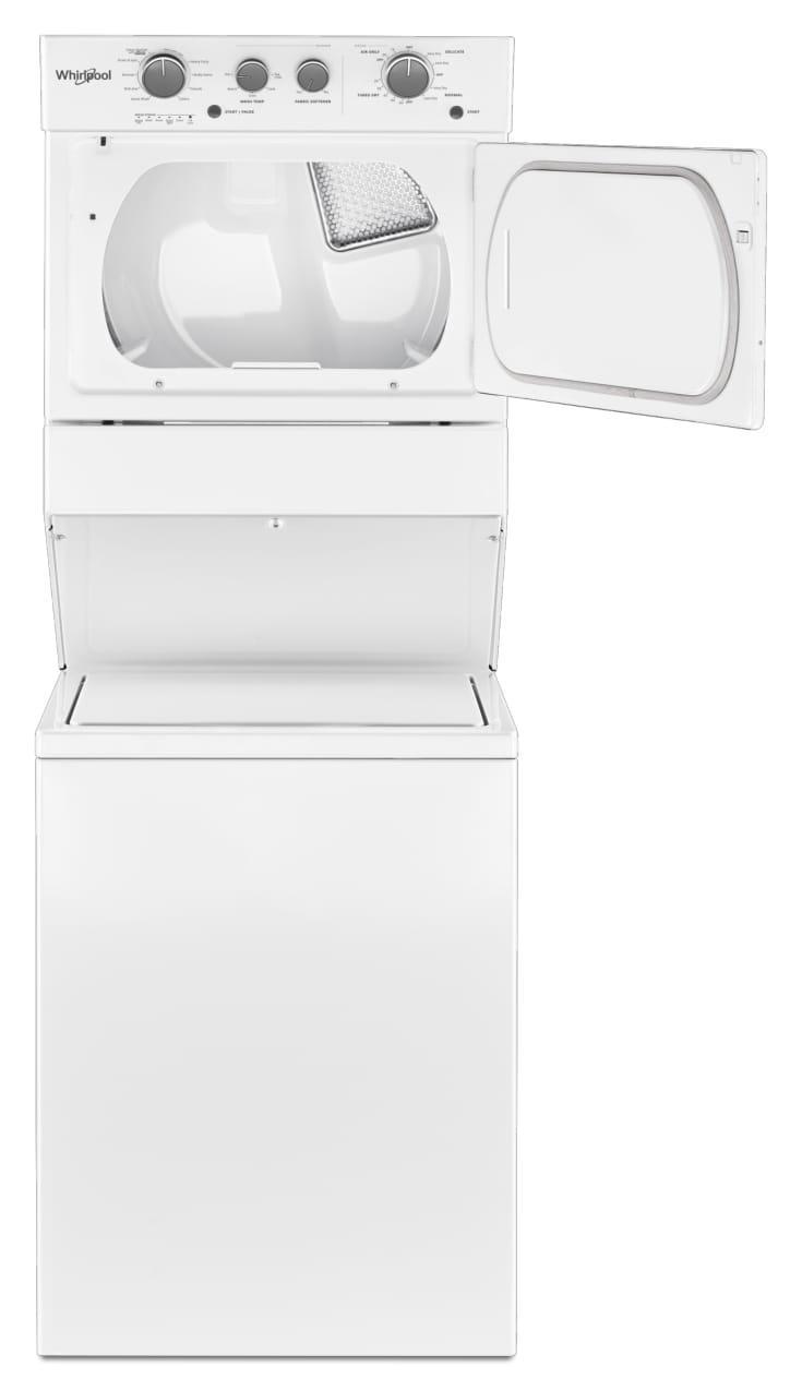Whirlpool - 4 cu. Ft Washer/Dryer Laundry Center in White - WGT4027HW