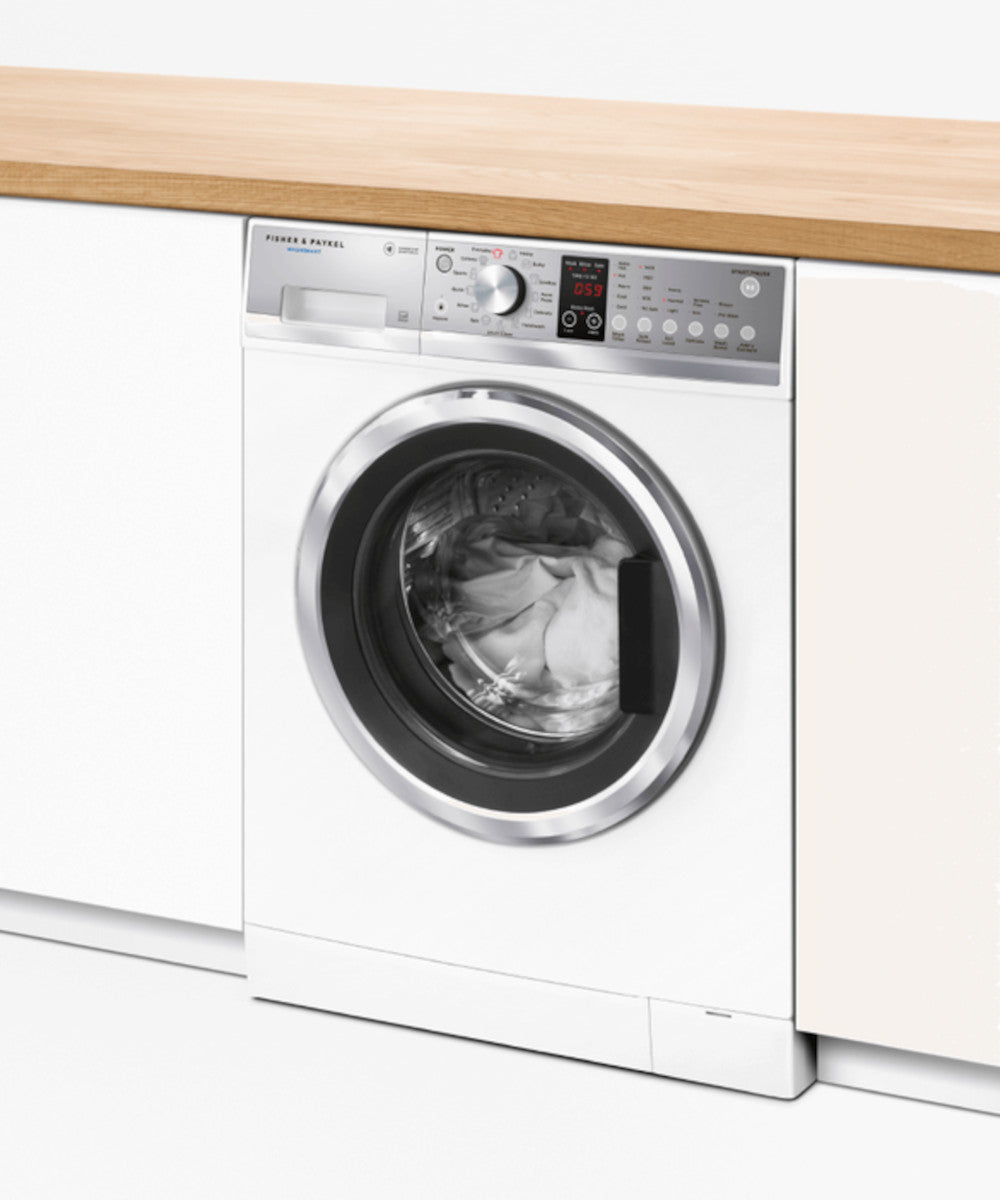 Fisher & Paykel - 2.4 cu. Ft  Front Load Washer in White - WH2424P2