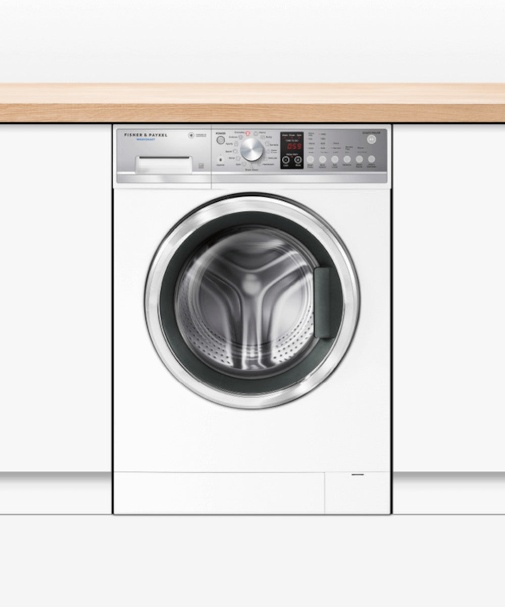 Fisher & Paykel - 2.4 cu. Ft  Front Load Washer in White - WH2424P2