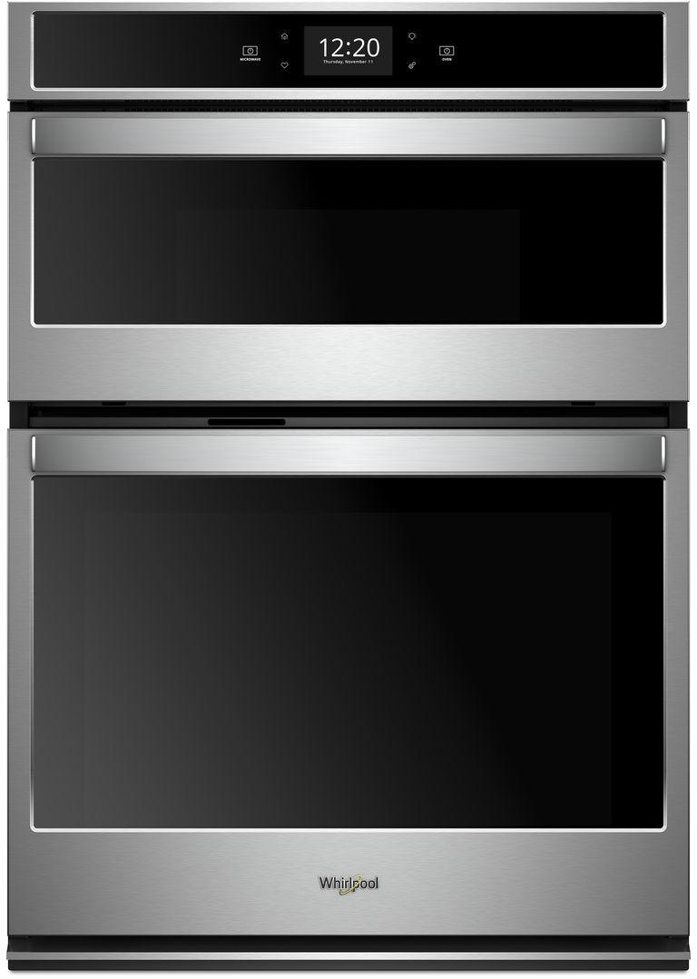 Whirlpool - 6.4 cu. ft Combination Wall Oven in Stainless Steel - WOC75EC0HS