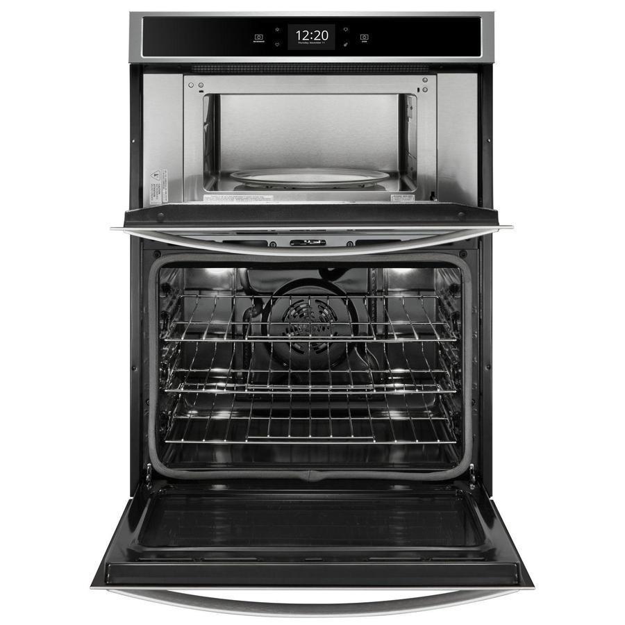 Whirlpool - 5.7 cu. ft Combination Wall Oven in Stainless - WOC75EC7HS