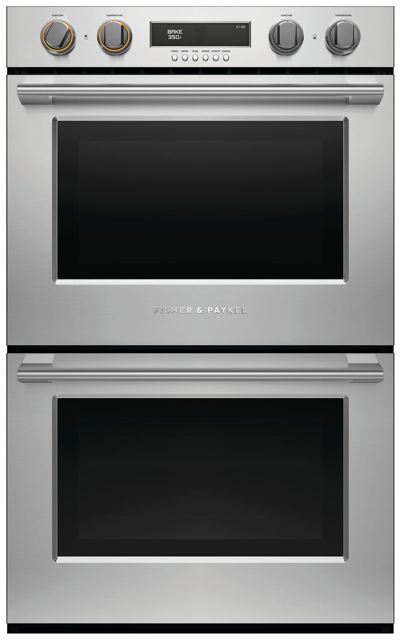 Fisher & Paykel - 8.2 cu. ft Double Wall Oven in Stainless - WODV330