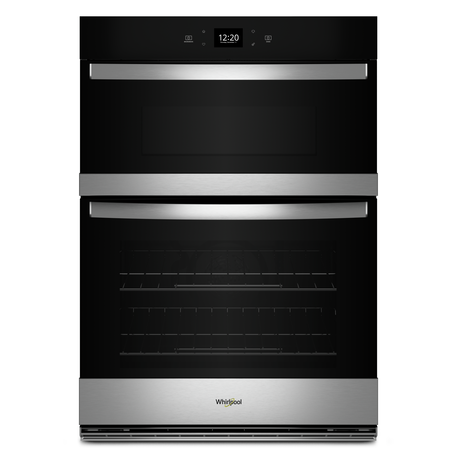 Whirlpool - 5.7 cu. ft Combination Wall Oven in Stainless - WOEC5027LZ