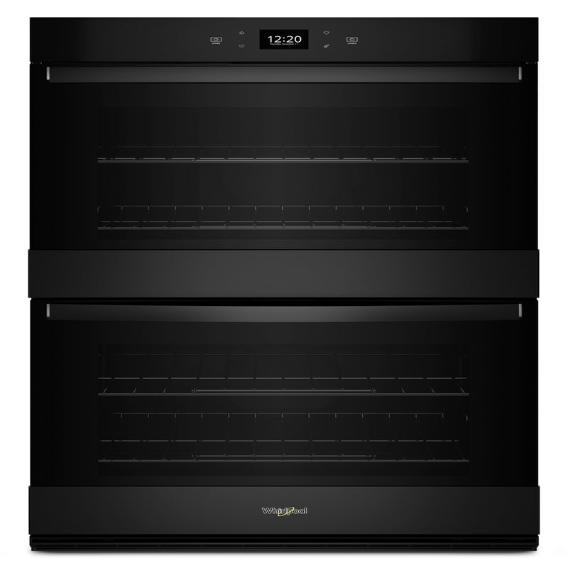 Whirlpool - 10 cu. ft Double Wall Oven in Black - WOED5030LB