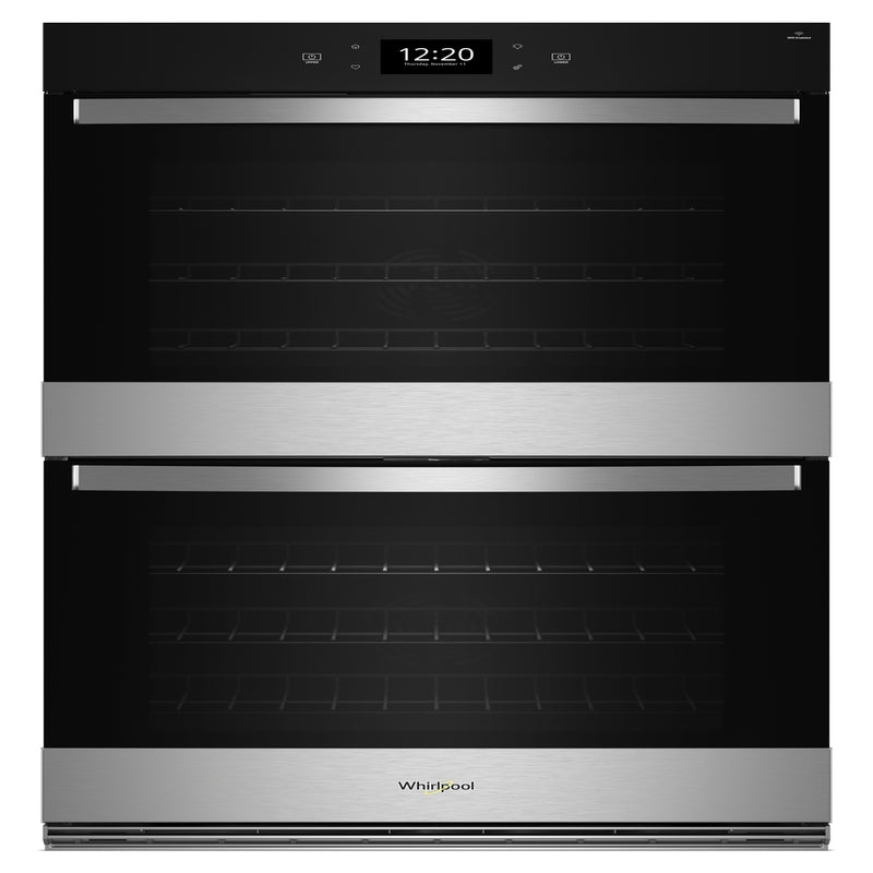 Whirlpool - 10 cu. ft Double Wall Oven in Stainless - WOED7030PZ