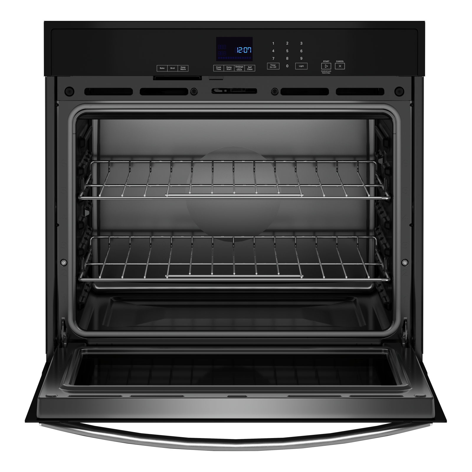 Whirlpool - 5 cu. ft Single Wall Oven in Stainless - WOES3030LS