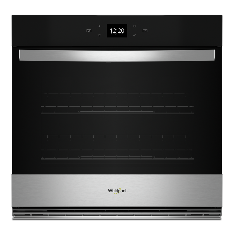 Whirlpool - 4.3 cu. ft Single Wall Oven in Stainless - WOES5027LZ