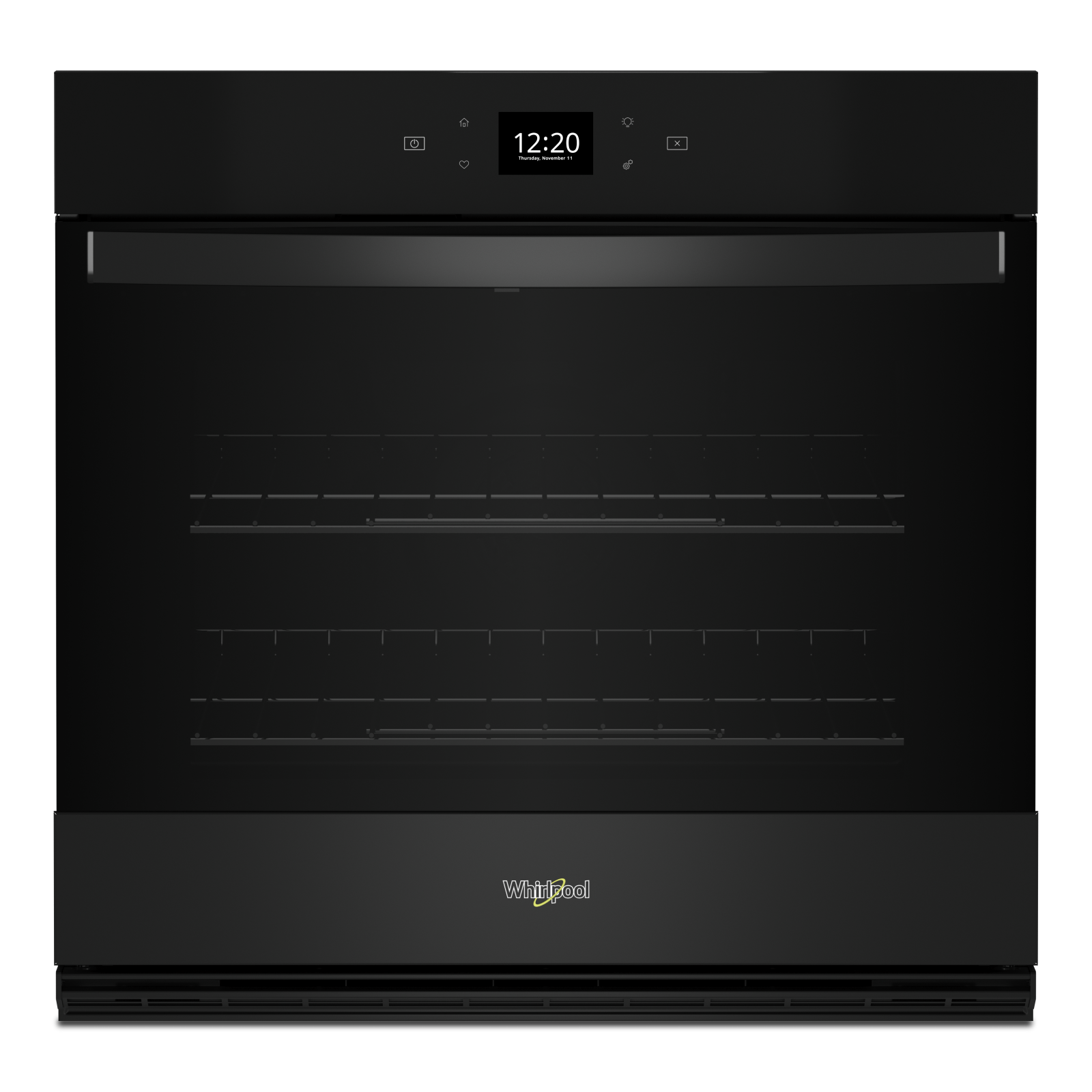 Whirlpool - 5 cu. ft Single Wall Oven in Black - WOES5030LB