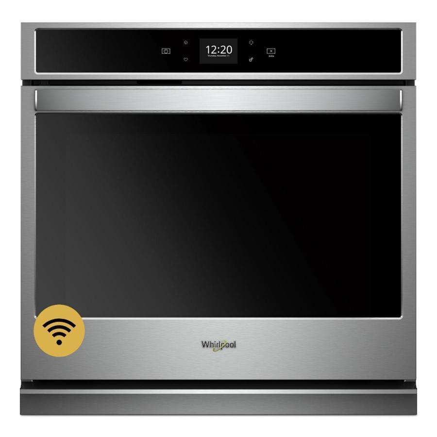 Whirlpool - 4.3 cu. ft Single Wall Oven in Stainless - WOS51EC7HS