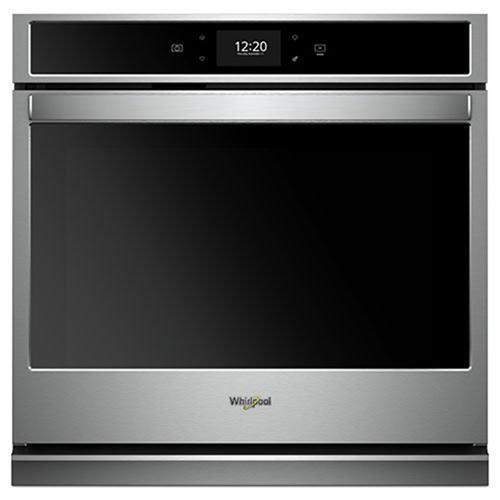 Whirlpool - 5.0 cu. ft Single Wall Oven in Stainless Steel - WOS72EC0HS
