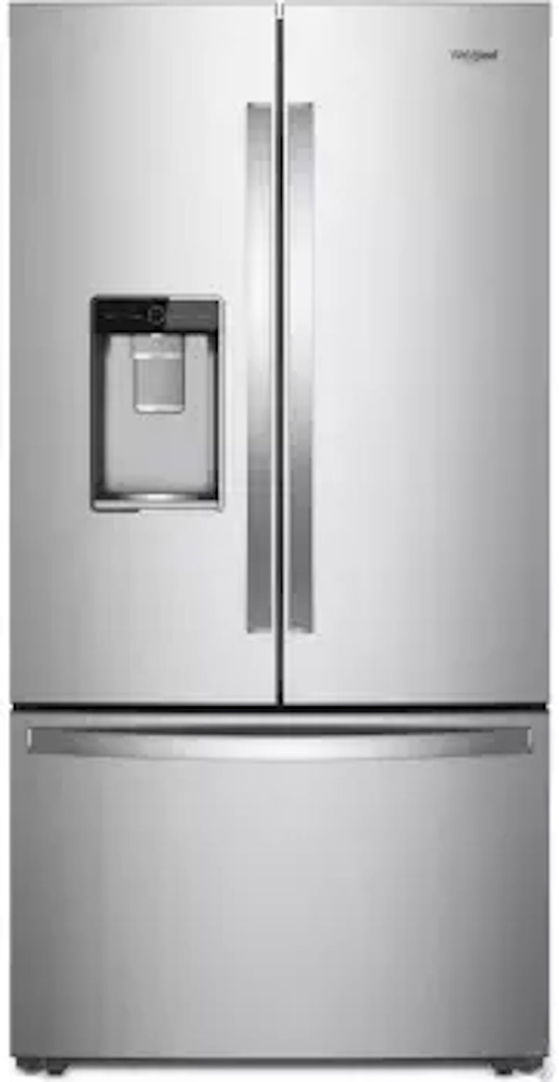 Whirlpool - 35.8125 Inch 24 cu. ft French Door Refrigerator in Stainless - WRF954CIHZ