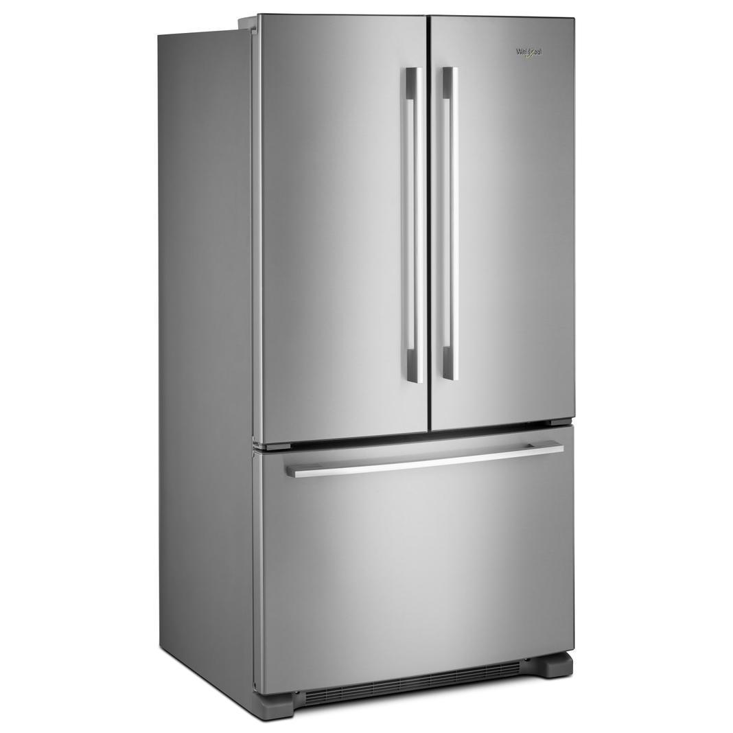 Whirlpool - 35.6 Inch 25.2 cu. ft French Door Refrigerator in Stainless - WRFA35SWHZ